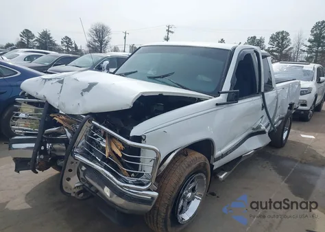 1997 Chevrolet K1500 Fleetside z USA, uszkodzony, nr VIN 2GCEK19R6V1282101